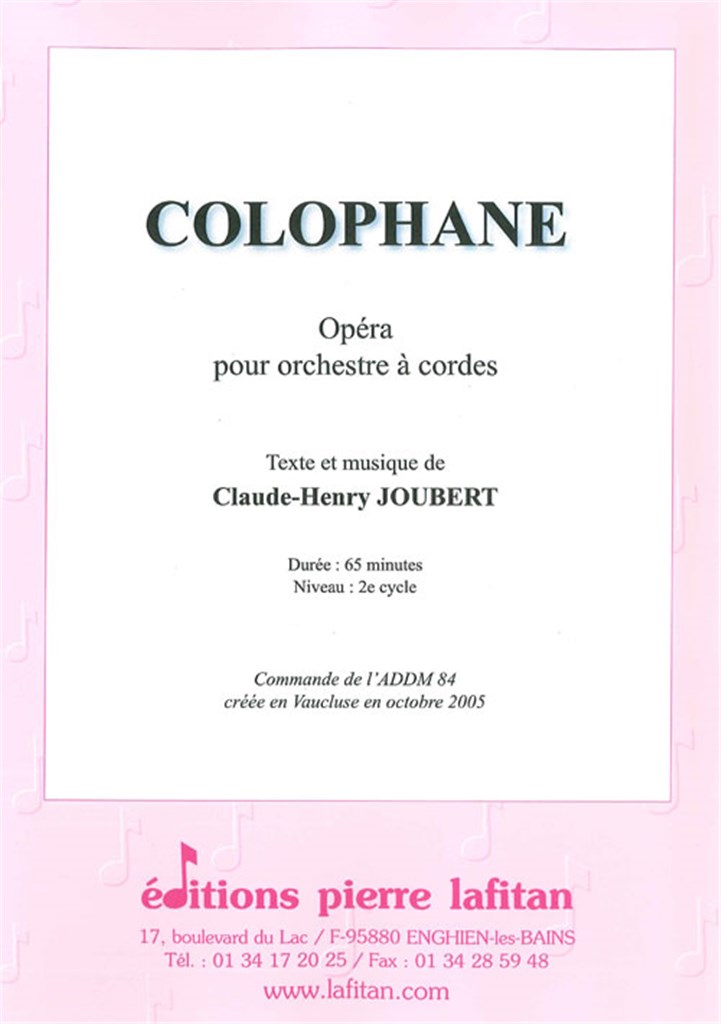 Colophane